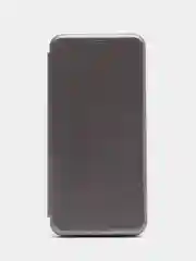 Серый чехол-книжка для Tecno POP 6 Pro (Техно Поп 6 ПРО)