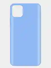Чехол силиконовый для iPhone 11 Pro, накладка, бампер, прозрачный, голубой, LuxCase
