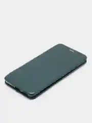 Тёмно-зелёный чехол-книжка для Realme 10 Pro+ (Реалми 10 про плюс)