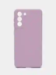 Лавандовый чехол Samsung Galaxy S21, Самсунг Галакси С21 прозрачный силиконовый
