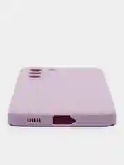 Лавандовый чехол Samsung Galaxy S21, Самсунг Галакси С21 прозрачный силиконовый