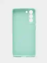 Мятный чехол Samsung Galaxy S21, Самсунг Галакси С21 прозрачный силиконовый