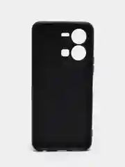 Голубой силиконовый чехол для Vivo Y35 4G, с принтом, с рисунком (Виво у35 4г)