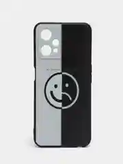 Золотистый хаки силиконовый чехол для Realme 9 PRO / Realme 9 5G, с принтом, с рисунком (Реалми 9 про)
