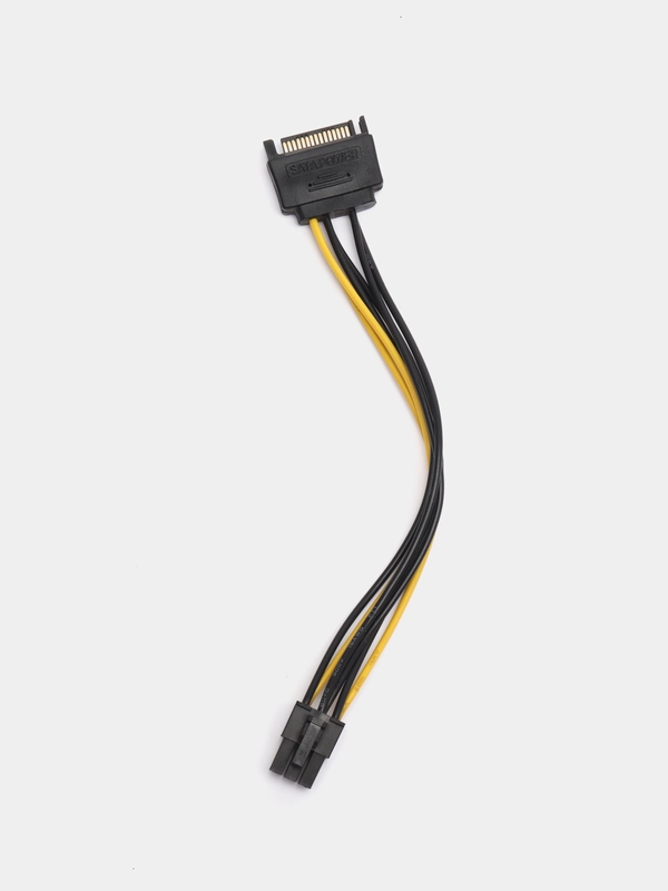 Кабель питания, переходник Sata - 6 pin