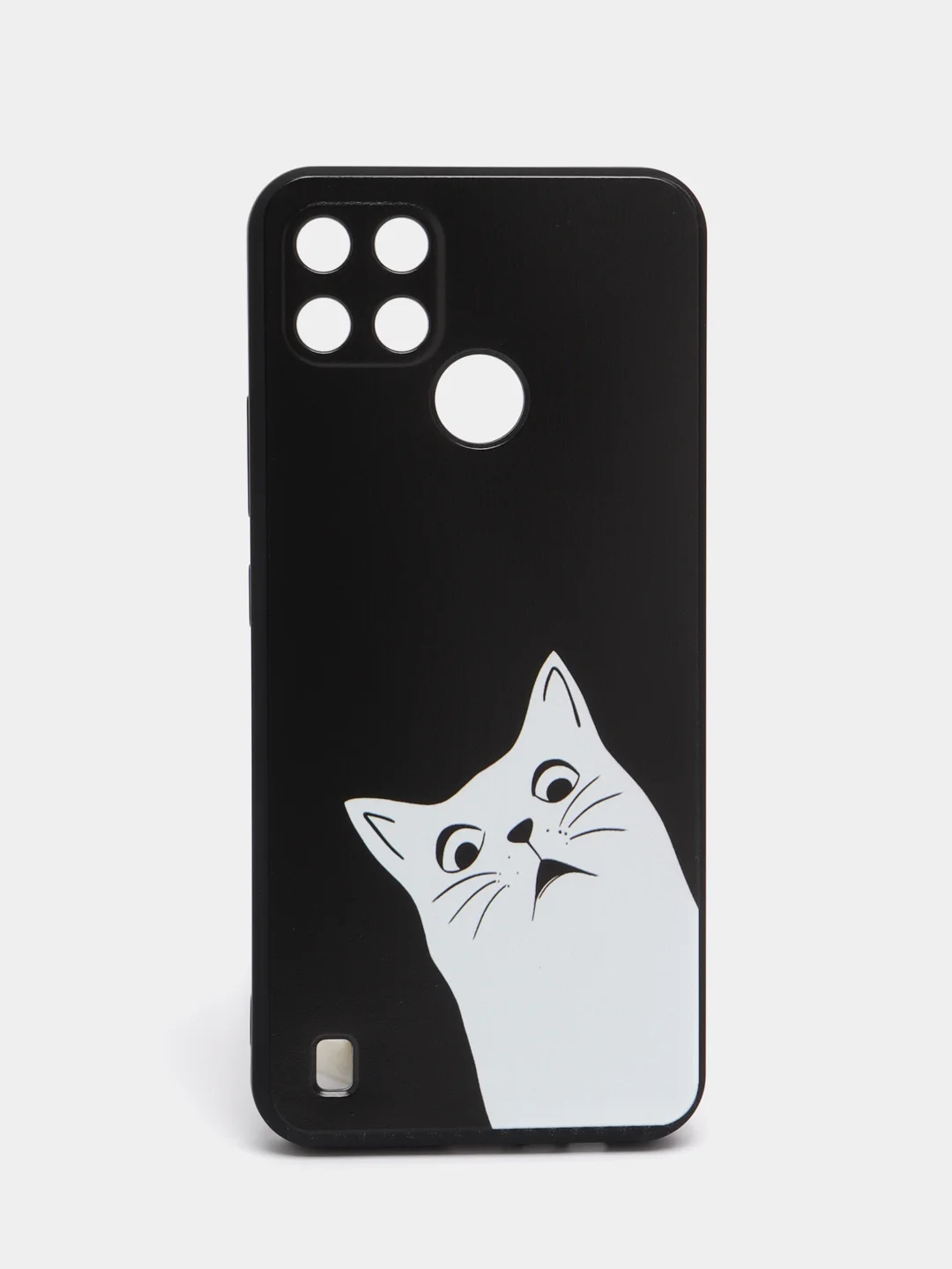 Бронзовый чехол для Realme C21y / C25y, с принтом, с рисунком (Реалми С21у / С25у)