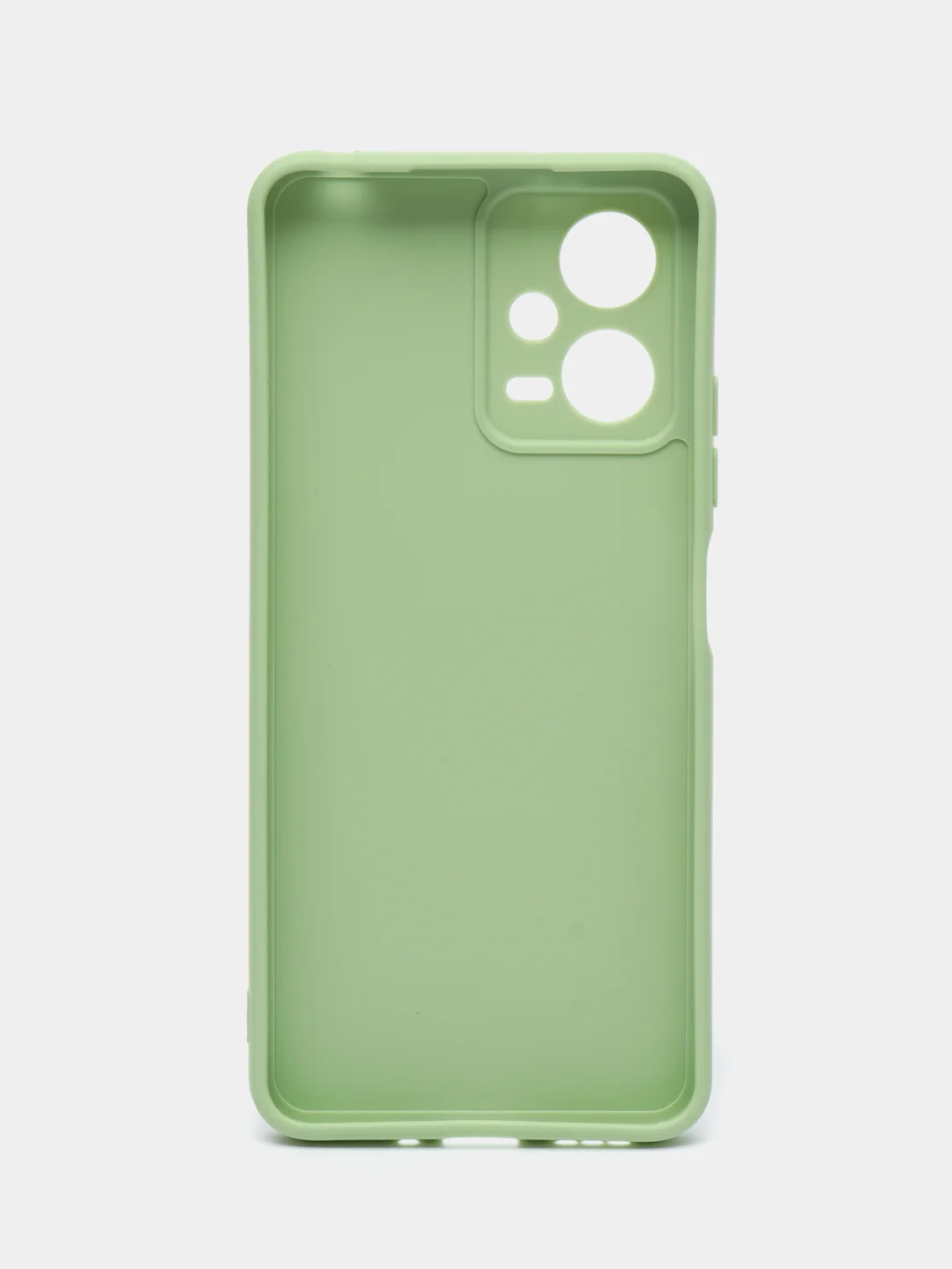 Зеленый чехол для Poco X5 5G (Поко Х5), X5 Pro (Поко Х5 Про), силиконовый, прозрачный