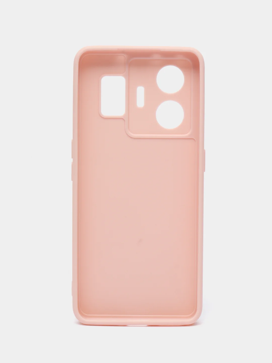 Пудровый чехол для Realme GT Neo 5 5G, Gt3 (Реалми Джити нео 5), силиконовый, c защитой камеры