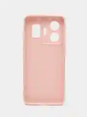 Пудровый чехол для Realme GT Neo 5 5G, Gt3 (Реалми Джити нео 5), силиконовый, c защитой камеры