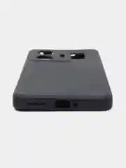 Черный чехол для Realme GT Neo 5 5G, Gt3 (Реалми Джити нео 5), силиконовый, c защитой камеры