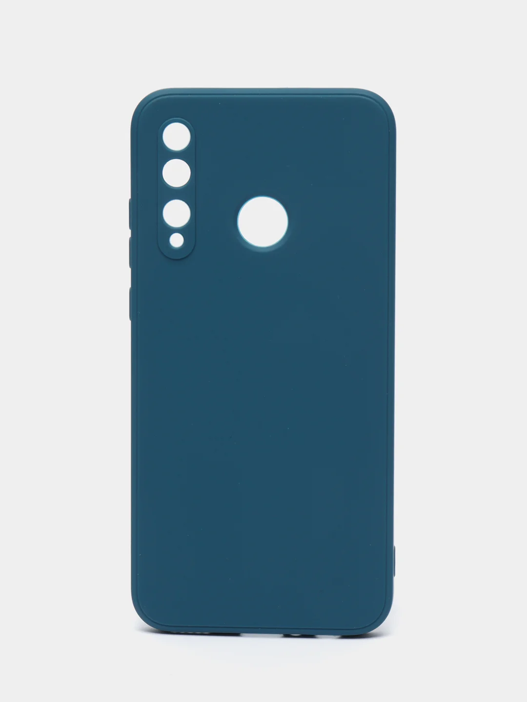 Синий силиконовый чехол для Huawei Honor 10i/Honor 20E (Хонор 10ай / Хонор 20Е), прозрачный