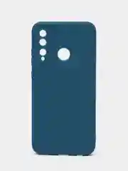 Синий силиконовый чехол для Huawei Honor 10i/Honor 20E (Хонор 10ай / Хонор 20Е), прозрачный