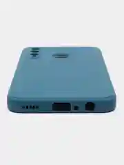 Синий силиконовый чехол для Huawei Honor 10i/Honor 20E (Хонор 10ай / Хонор 20Е), прозрачный