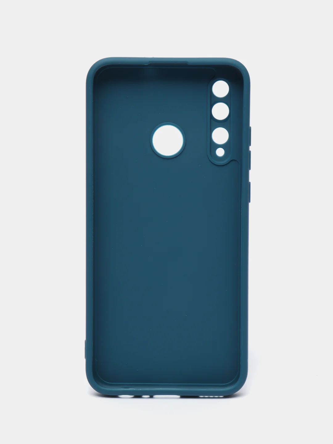 Синий силиконовый чехол для Huawei Honor 10i/Honor 20E (Хонор 10ай / Хонор 20Е), прозрачный