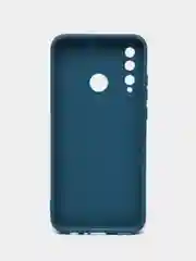 Синий силиконовый чехол для Huawei Honor 10i/Honor 20E (Хонор 10ай / Хонор 20Е), прозрачный