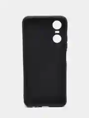 Синий меланж чехол для Tecno POP 6 Pro, с принтом, с рисунком (Техно Поп 6 Про)