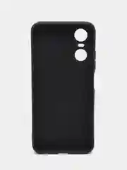 Оранжевый чехол для Tecno POP 6 Pro, с принтом, с рисунком (Техно Поп 6 Про)