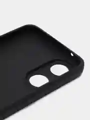 Черный чехол для OPPO Reno 8T 4G (Оппо Рено 8Т), силиконовый прозрачный