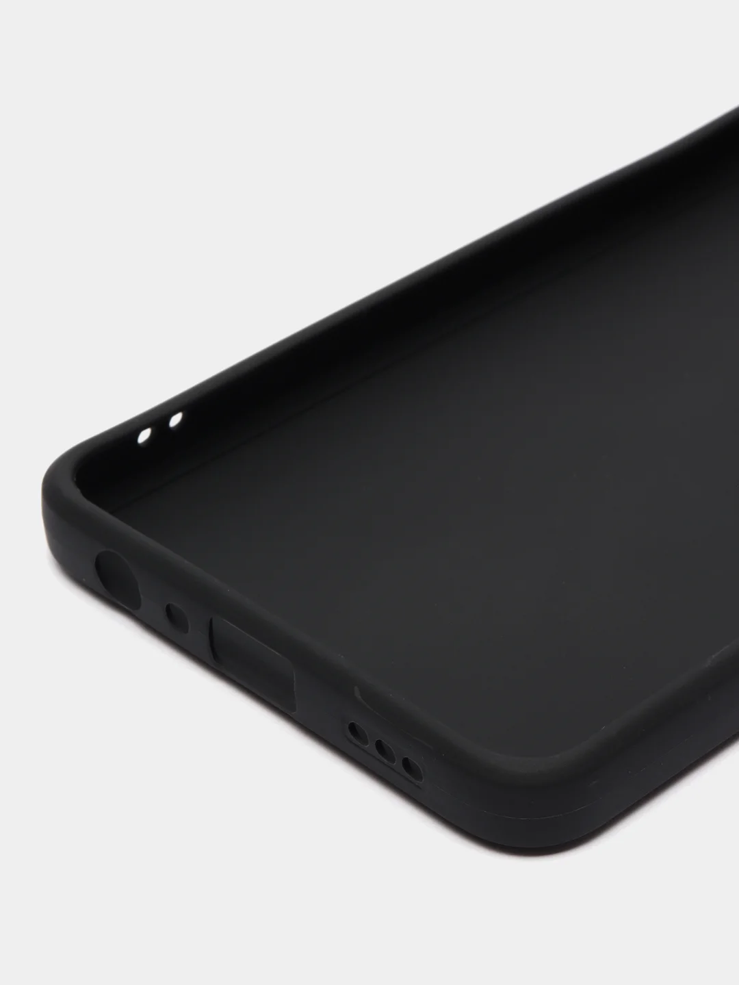 Черный чехол для OPPO Reno 8T 4G (Оппо Рено 8Т), силиконовый прозрачный