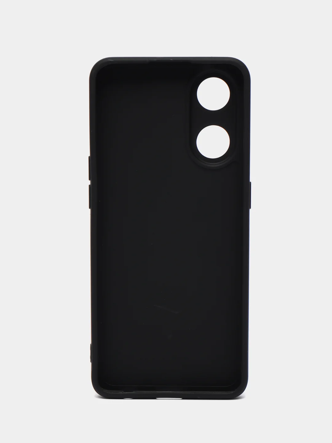 Черный чехол для OPPO Reno 8T 4G (Оппо Рено 8Т), силиконовый прозрачный