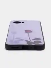 Серебряный чехол для Realme C30 / C30S / Narzo 50i Prime, с принтом, с рисунком (Реалми С30)