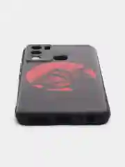 Синий меланж силиконовый чехол для Infinix HOT 12i, с принтом, с рисунком (Инфиникс Хот 12 ай)