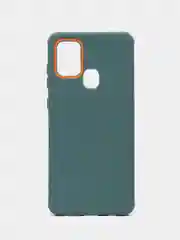 Зелёный хаки чехол Racy для Samsung A21S/A31/A41/A81/A91/A30S/A50S/A50, силиконовый