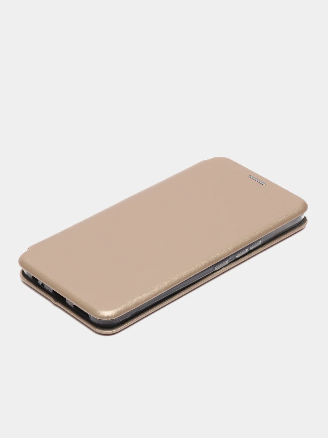 Золотой чехол книжка для Infinix Smart 6 Plus