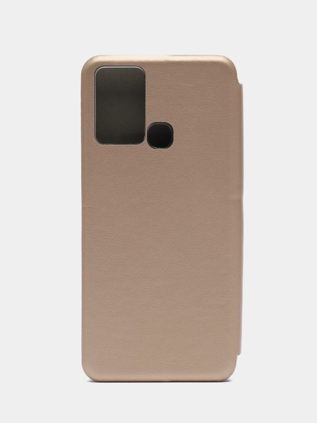 Золотой чехол книжка для Infinix Smart 6 Plus