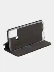 Черный чехол книжка для Infinix Smart 6 Plus