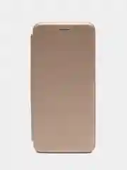 Золотой чехол-книжка для OPPO A57s