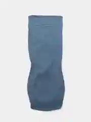 Синий меланж чехол для стула