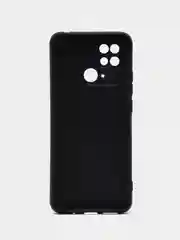 Бирюзовый силиконовый чехол для Xiaomi Redmi 10C, Poco C40, (Сяоми Редми 10С / Поко С40), с рисунком, с принтом