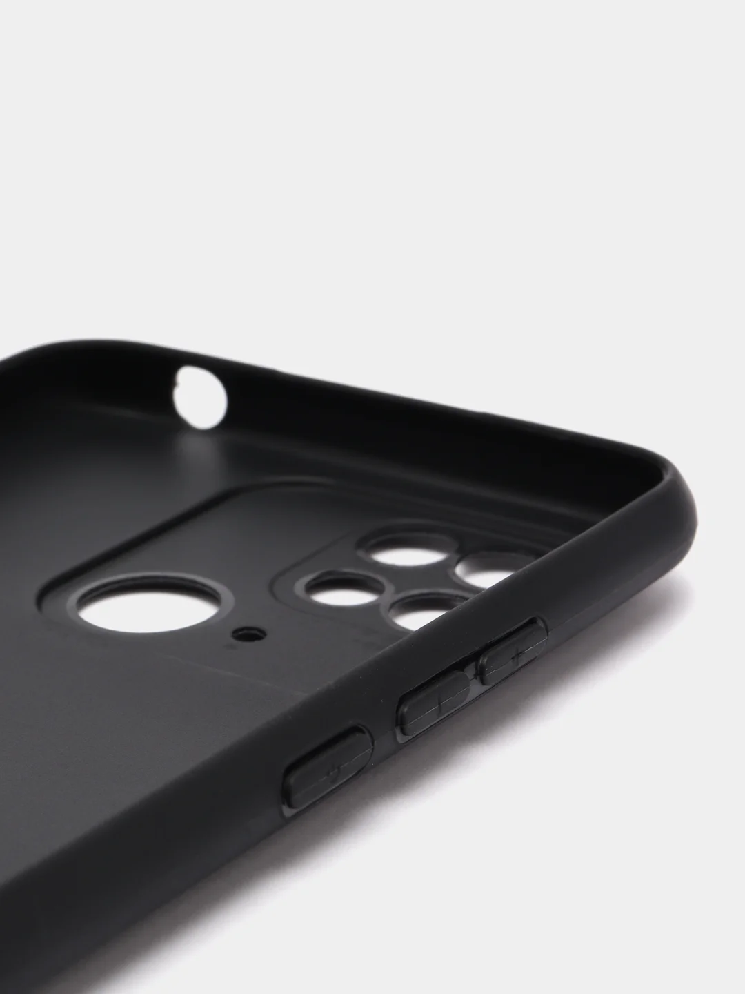 Голубой силиконовый чехол для Xiaomi Redmi 10C, Poco C40, (Сяоми Редми 10С / Поко С40), с рисунком, с принтом