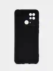 Белый силиконовый чехол для Xiaomi Redmi 10C, Poco C40, (Сяоми Редми 10С / Поко С40), с рисунком, с принтом