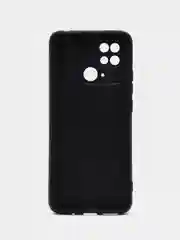 Тёмно-бирюзовый силиконовый чехол для Xiaomi Redmi 10C, Poco C40, (Сяоми Редми 10С / Поко С40), с рисунком, с принтом