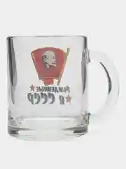 Бежевый меланж кружка Чайная "Рожденные в СССР"
