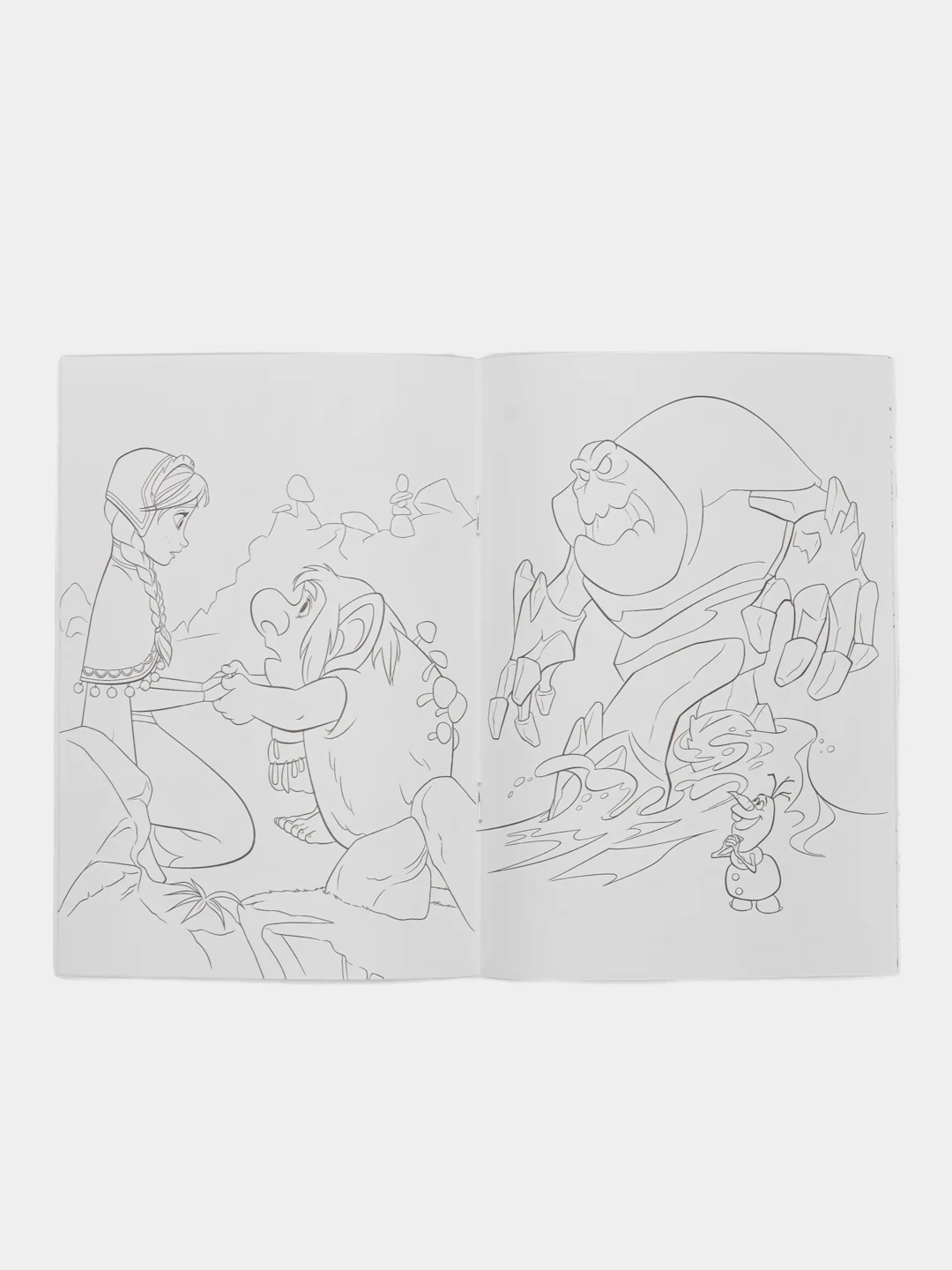 Ледяной раскраска "Тачки", "Холодное сердце", "Принцессы", "Disney", А5, 16 страниц