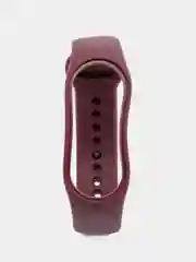Бордовый ремешок силиконовый для Xiaomi Mi Band 7, Сяоми Ми Банд 7