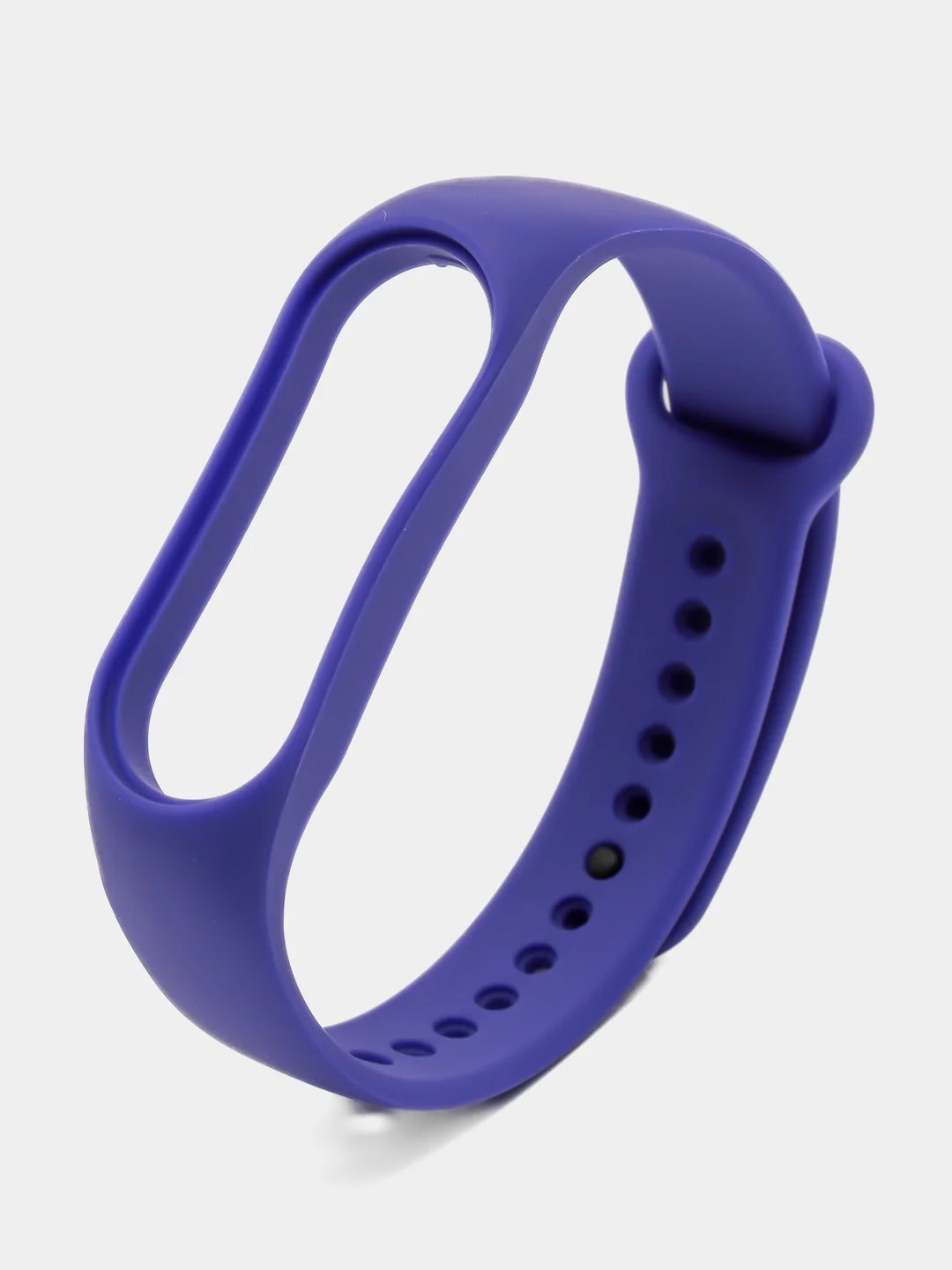 Фиолетовый ремешок силиконовый для Xiaomi Mi Band 7, Сяоми Ми Банд 7