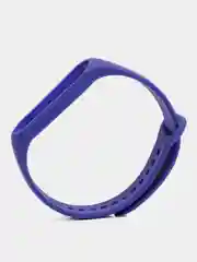 Фиолетовый ремешок силиконовый для Xiaomi Mi Band 7, Сяоми Ми Банд 7