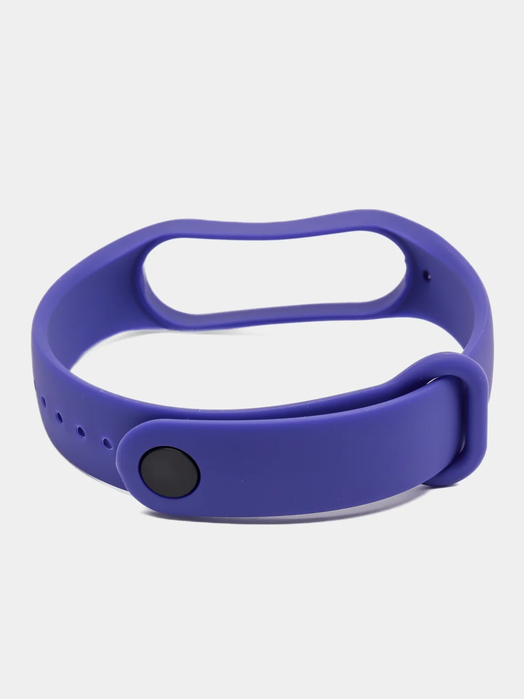 Фиолетовый ремешок силиконовый для Xiaomi Mi Band 7, Сяоми Ми Банд 7