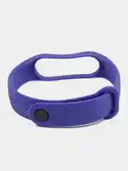 Фиолетовый ремешок силиконовый для Xiaomi Mi Band 7, Сяоми Ми Банд 7