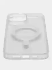 Прозрачный чехол MagSafe для iPhone, прозрачный, силиконовый