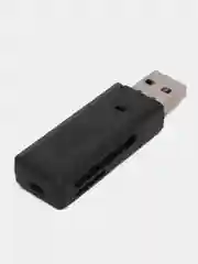Черный картридер для карт памяти micro SD, до 2 TB