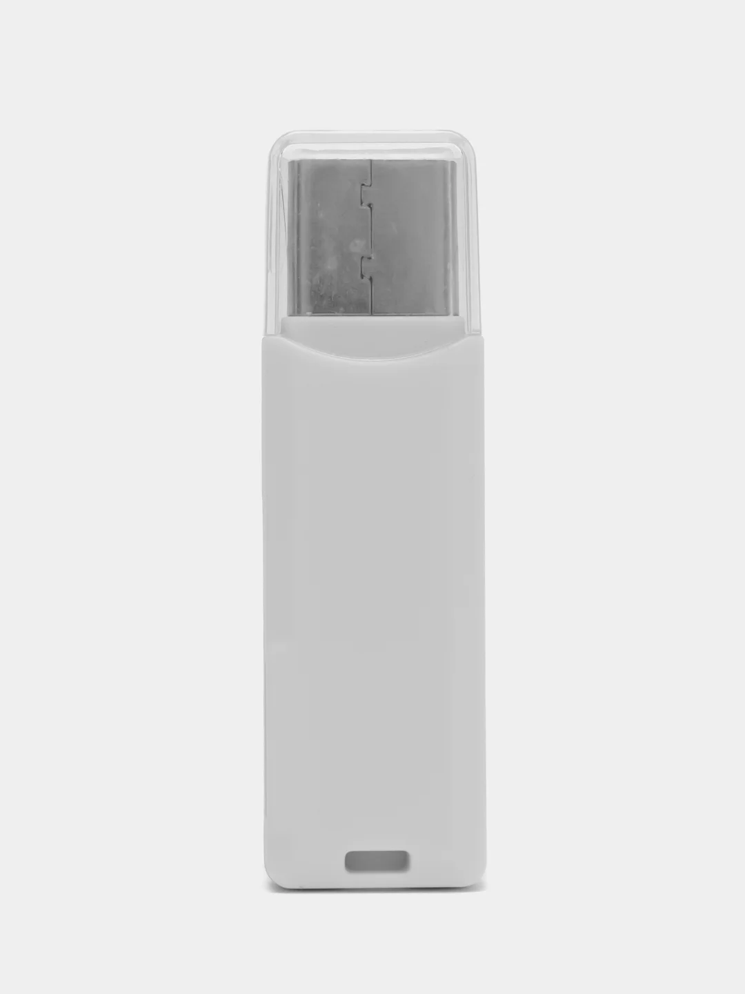 Белый картридер для карт памяти micro SD, до 2 TB