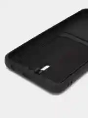 Черный чехол Honor X6, Honor X8 5G (Хонор Х6, Х8 5Г), силиконовый, с карманом для карты