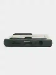 Тёмно-зелёный чехол Honor X6, Honor X8 5G (Хонор Х6, Х8 5Г), силиконовый, с карманом для карты