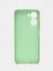 Лайм чехол для Realme C33, Реалми С33, пластиковый, глянцевый, под стекло