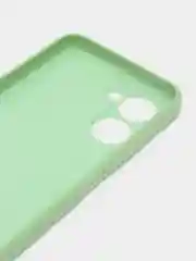 Лайм чехол для Realme C33, Реалми С33, пластиковый, глянцевый, под стекло